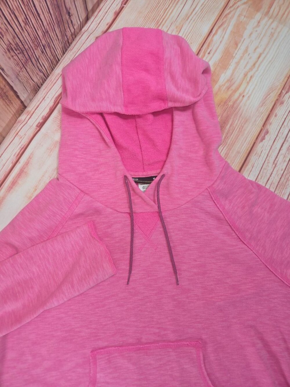 Under Armour Womens Pink Cropped Hoodie Size Small